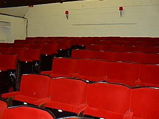 [Auditorium viewed from the stage]